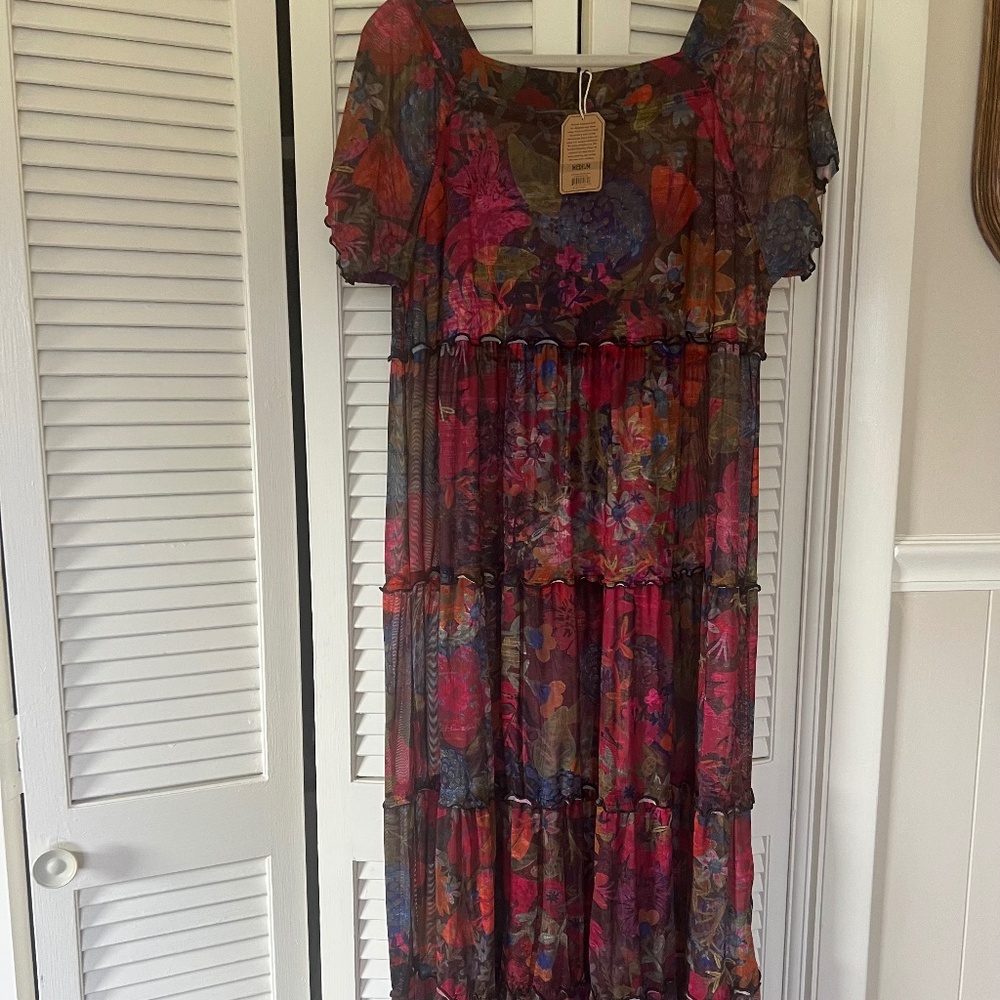 Bohemian style maxi dress